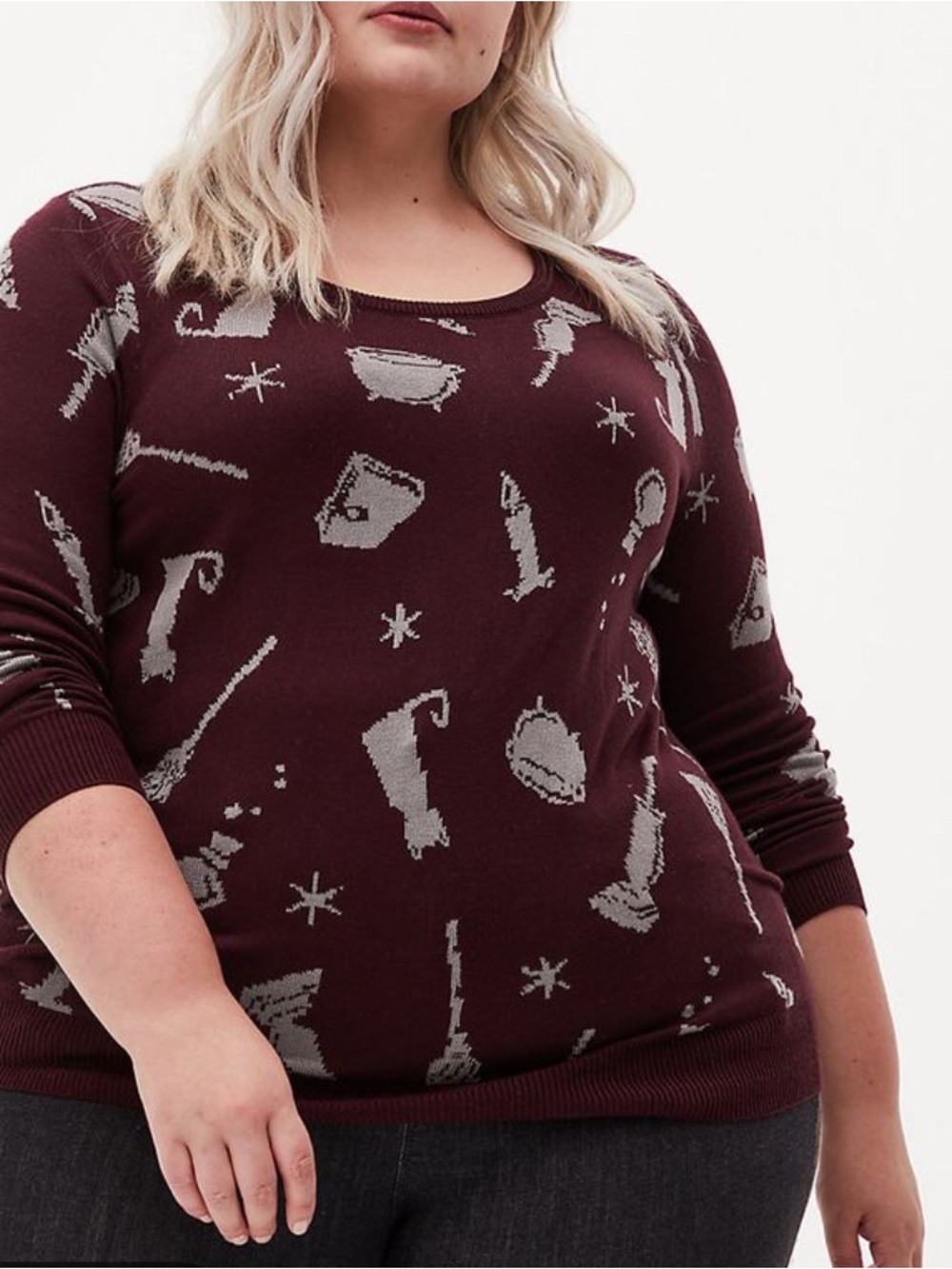 1x Torrid Disney Hocus Pocus Halloween Sweater Size 1